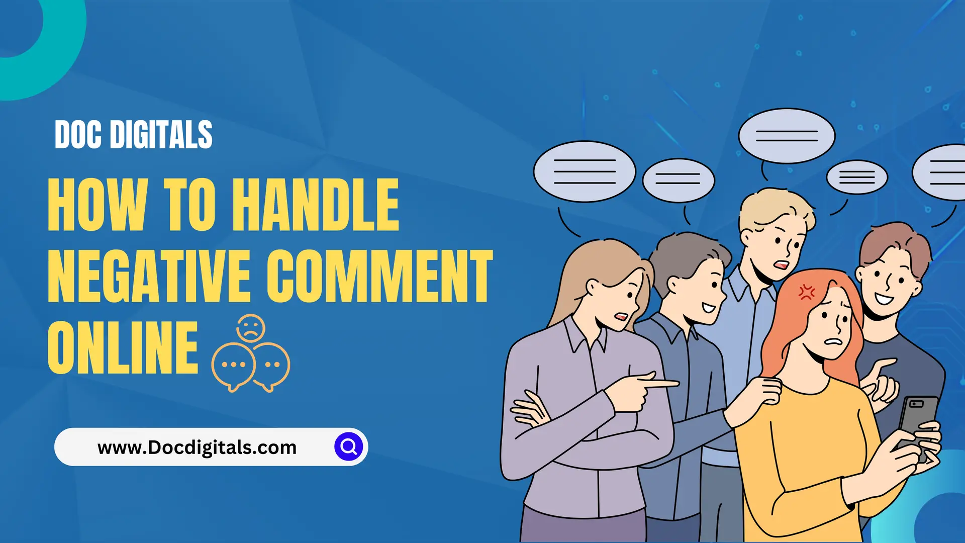 How to Handle Negative Comments Online